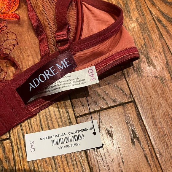 Adore Me Jayda Unlined Bra 34D - Picture 2 of 5